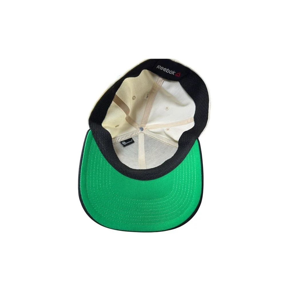 UFC Reebok MMA Brazil Hat Sz Large Walkout Fighter‎ Venom Black Green Era